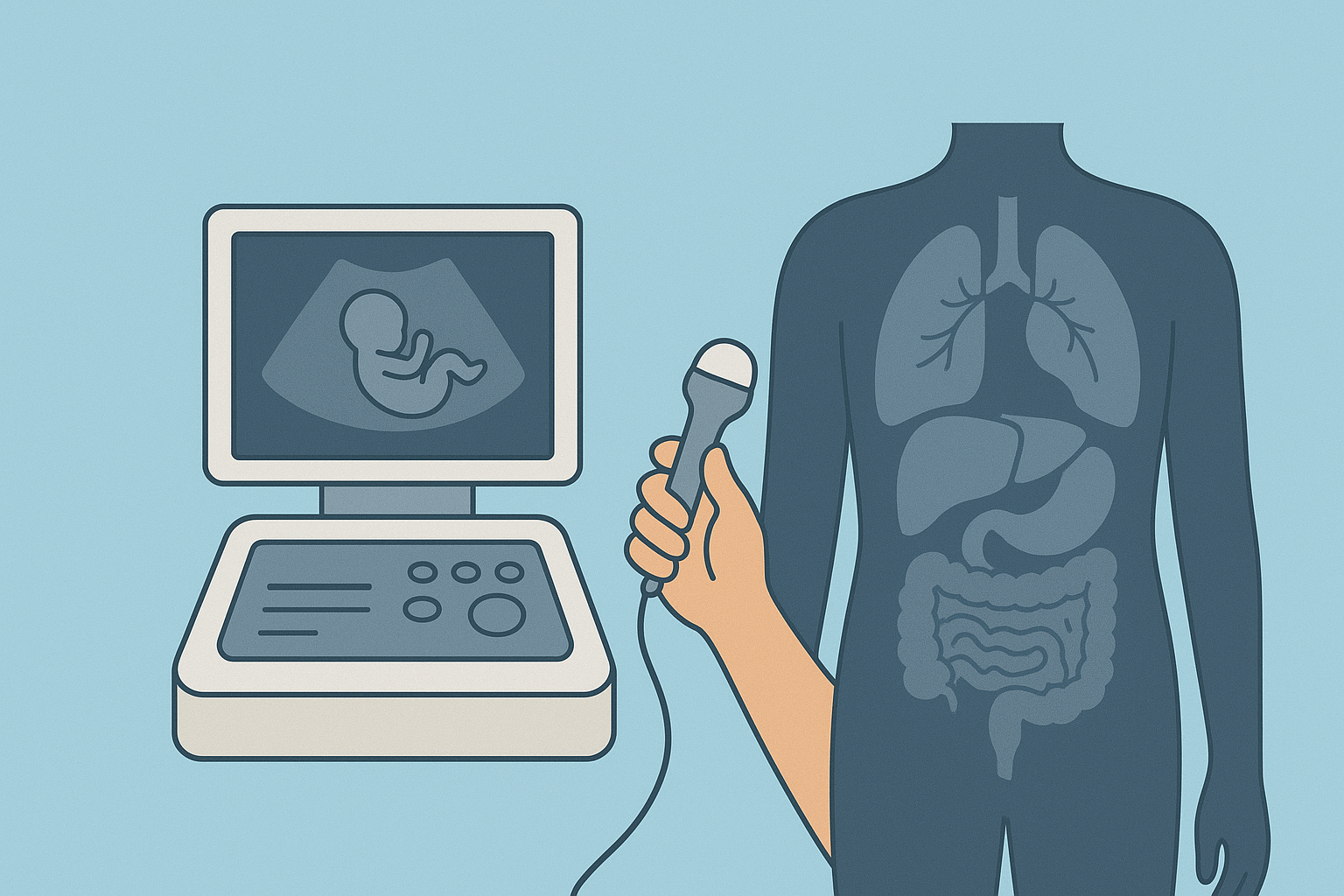 Bagaimana USG Bisa Melihat Organ Tubuh Tanpa Radiasi?